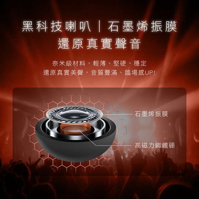 石墨烯磁吸藍牙耳機推薦