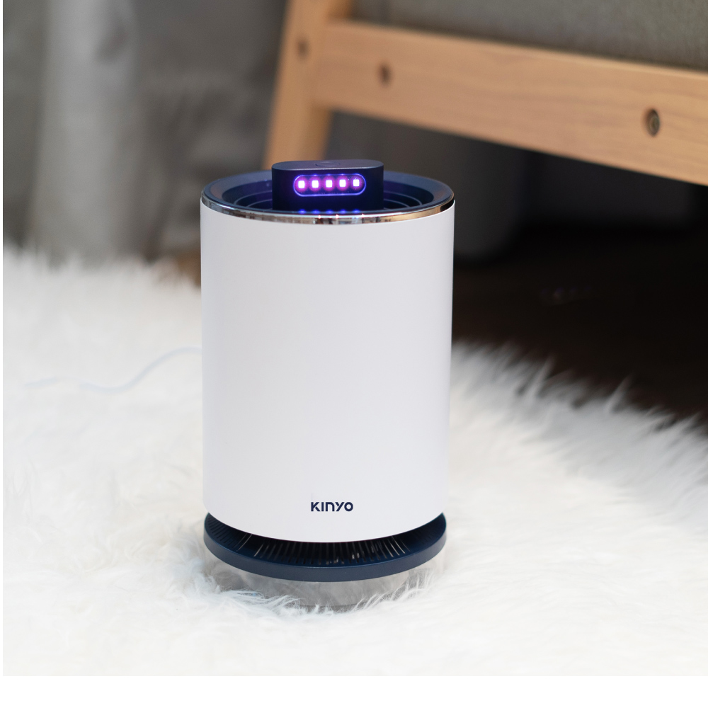 KINYO - 吸入式捕蚊燈 (W13.6xH22.1xD13.6cm)