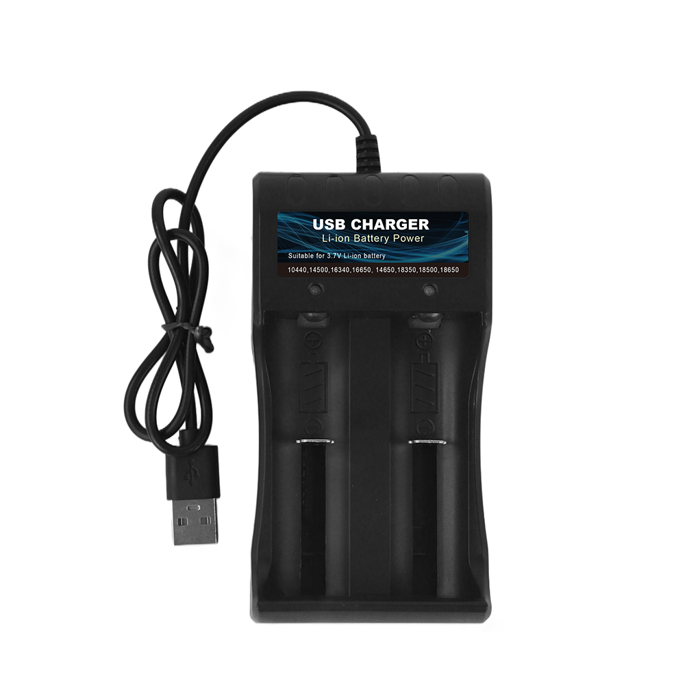 雙槽USB鋰電池充電器
