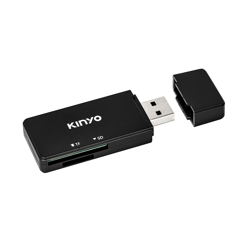 USB 3.0雙插槽讀卡機