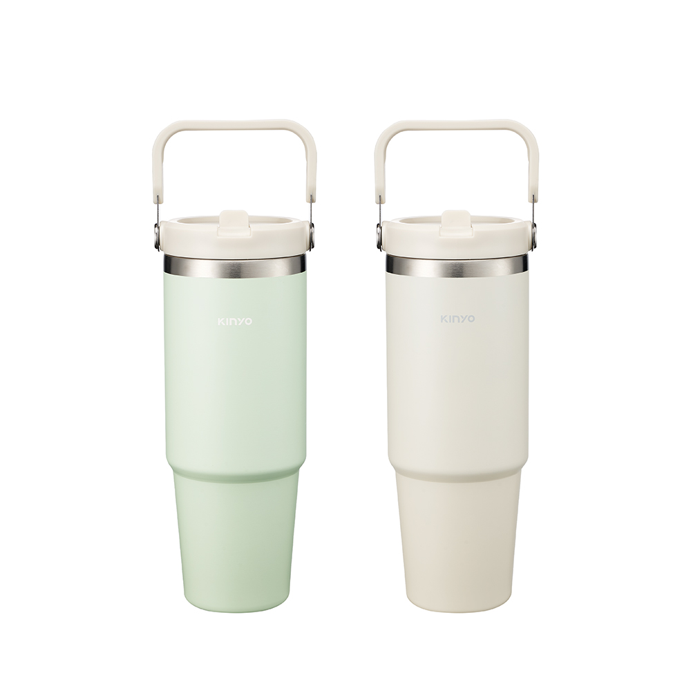 304 不鏽鋼‧大容量手提保溫杯