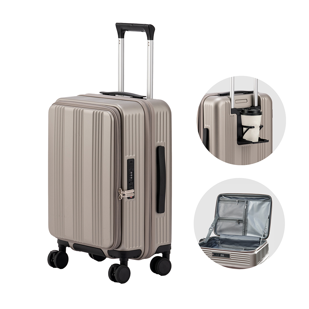 多功能特務箱 前開式行李箱 20吋