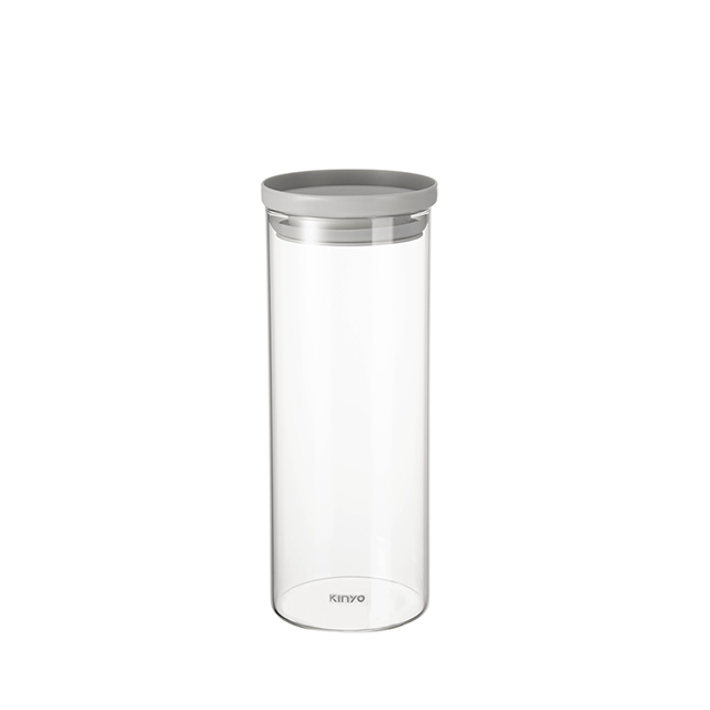 安心疊耐熱玻璃儲物罐_1500ML