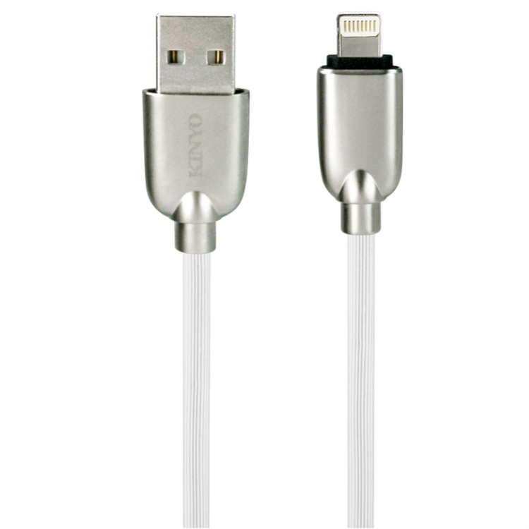 蘋果 U鋅條紋 極速充電傳輸線
