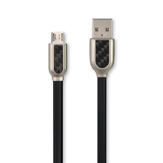 碳纖維鋅合金數據線(Micro USB)