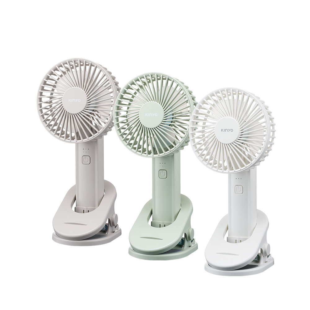 多功能夾立持充電風扇