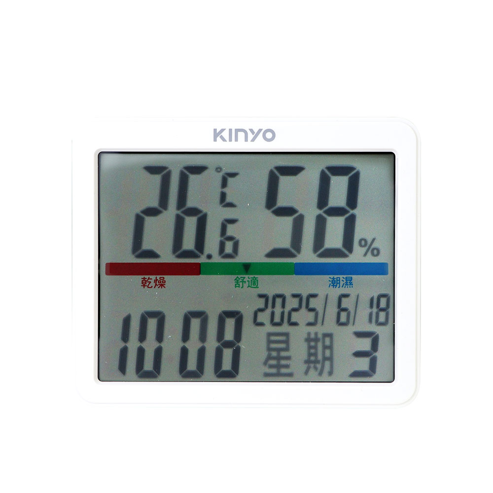 萬年曆大螢幕溫濕度計