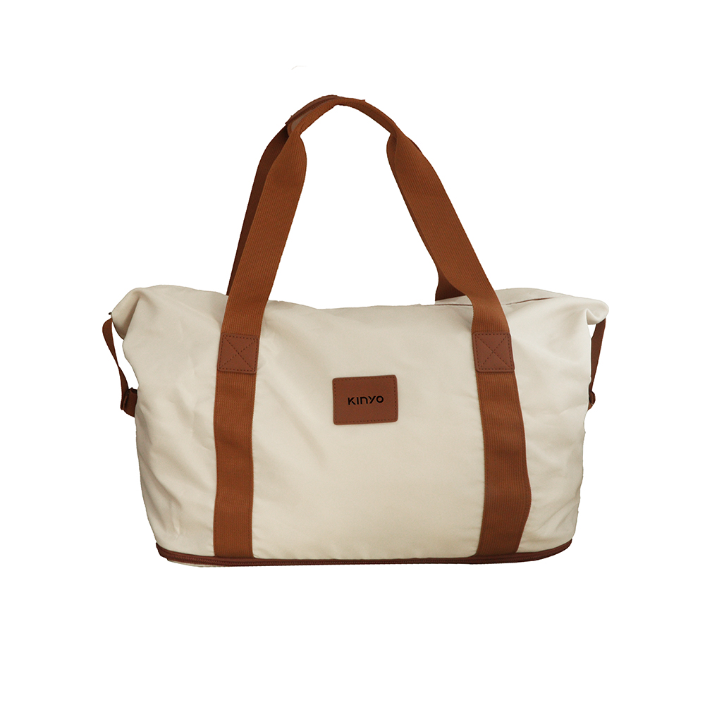 拉鍊擴充大容量旅行袋